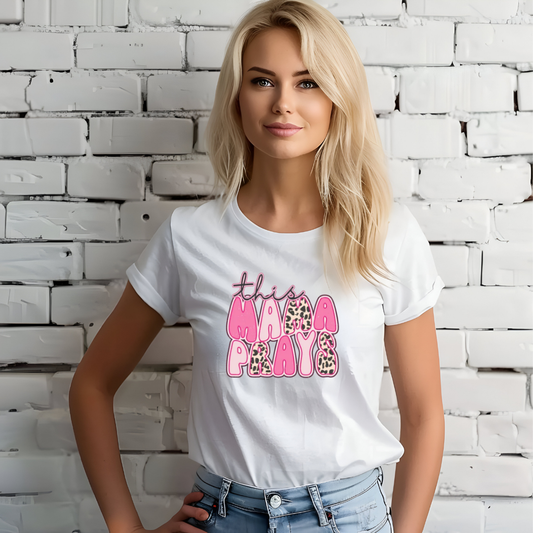 THIS MAMA PRAYS Short Sleeve T-shirt